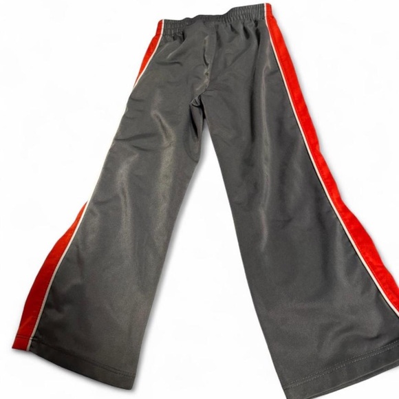 Puma Kids Charcoal and Scarlet Joggers - Picture 4 of 5